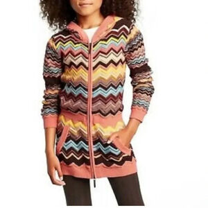 Missoni for Target Zip Front Knit Sweater Girls Small